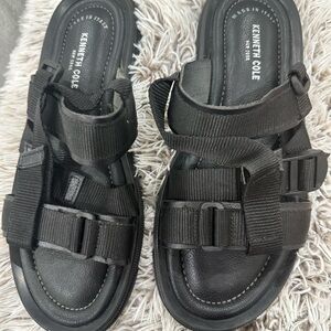 Kenneth Cole Black Sandals